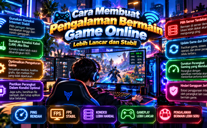 Cara Membuat Pengalaman Bermain Game Online Lebih Lancar dan Stabil